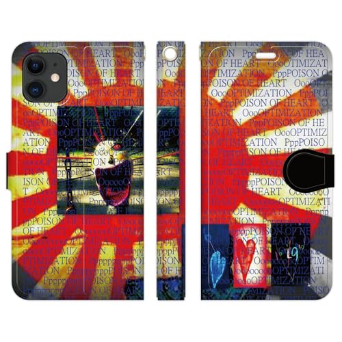 �u���C���Y iPhone 11 Pro Max �Ή� �蒠�^ �P�[�X �J�o�[ POISON HEART 01 ��쐽��