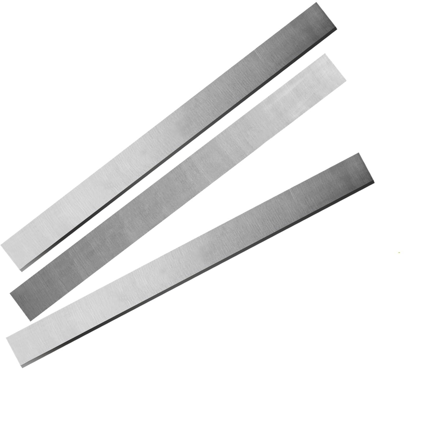 Noże strugarskie, ostrza ze stali szybkotnącej do strugarki zewnętrznej, HSS 260×20×3 mm, zestaw 3 noży strugania