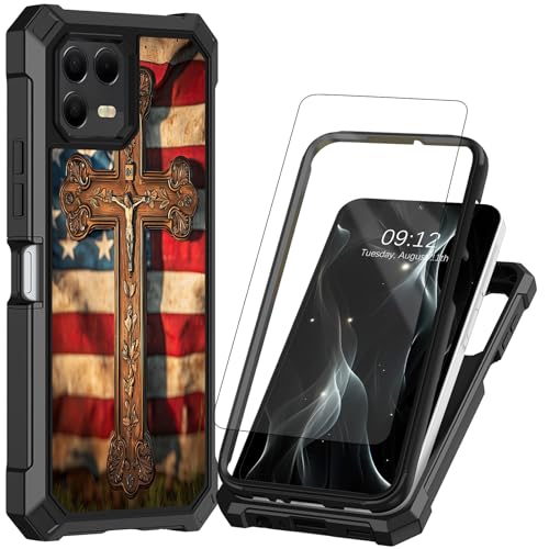 Coque Revvl 8 Pro anti-chute robuste avec verre écran protecteur