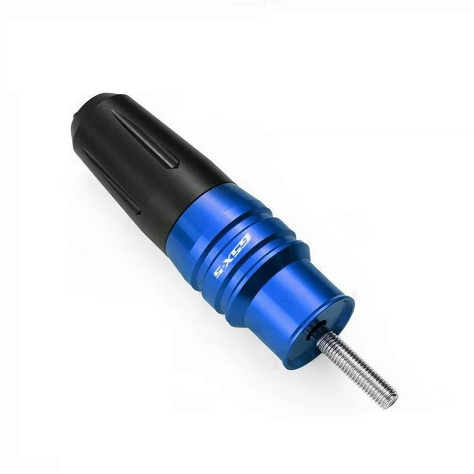 Hzbhd Blue Falling Protection Motorcycle Exhaust Frame Sliders Crash Pads Falling Protector Protection For Suzuki Gsx-S 750 Gsx-S 1000 Gsx-S750 Gsx-S1000 Gsxs Frame Sliders Protector(,X-1)