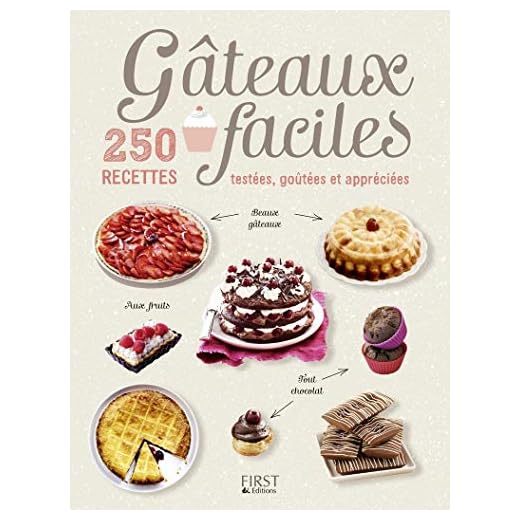 Gâteaux faciles, 250 recettes testées, goûtées et appreciées