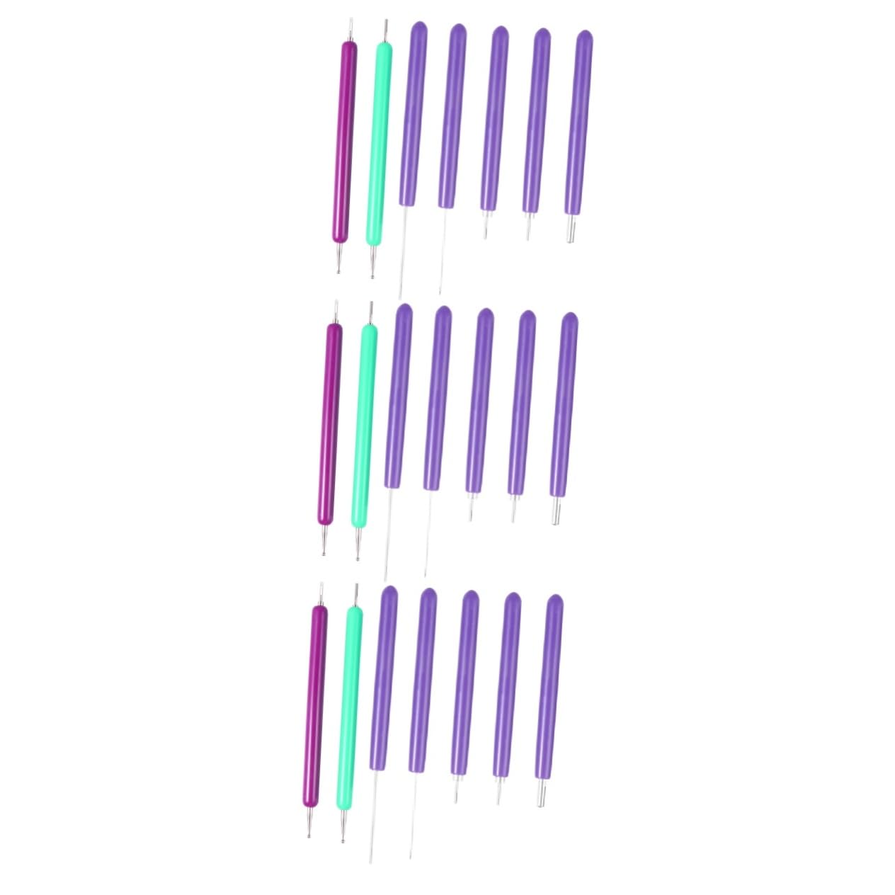 HOODANCOS 7pcs 1 Set Quilling Pen Roller Crafting Tool Slotted Pokey Quilling Paper Kit Papers Art Making Supplies Quilling Plastic