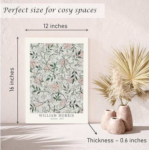 Induslyfe Framed Sage Green Vintage Wall Art Canvas Decor Set of 3, Matisse Wall Art Prints Posters Mid Century Modern Art, Aesthetic Floral Botanical wall art for bedroom, living room, bathroom 12x16 - Image 5