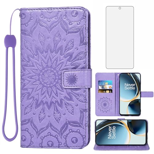 Étui pour OnePlus Nord N30 5G antichoc avec fentes cartes violet