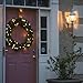 Mr. Light 36 Inch Wreath, 70 Dual Color LED's (Switchable Between Warm White and Multicolor), Berries, Pine Cones, 240 Tips, Indoor/ Outdoor Battery Box with 6hr/ 24 hr Electronic Timer.