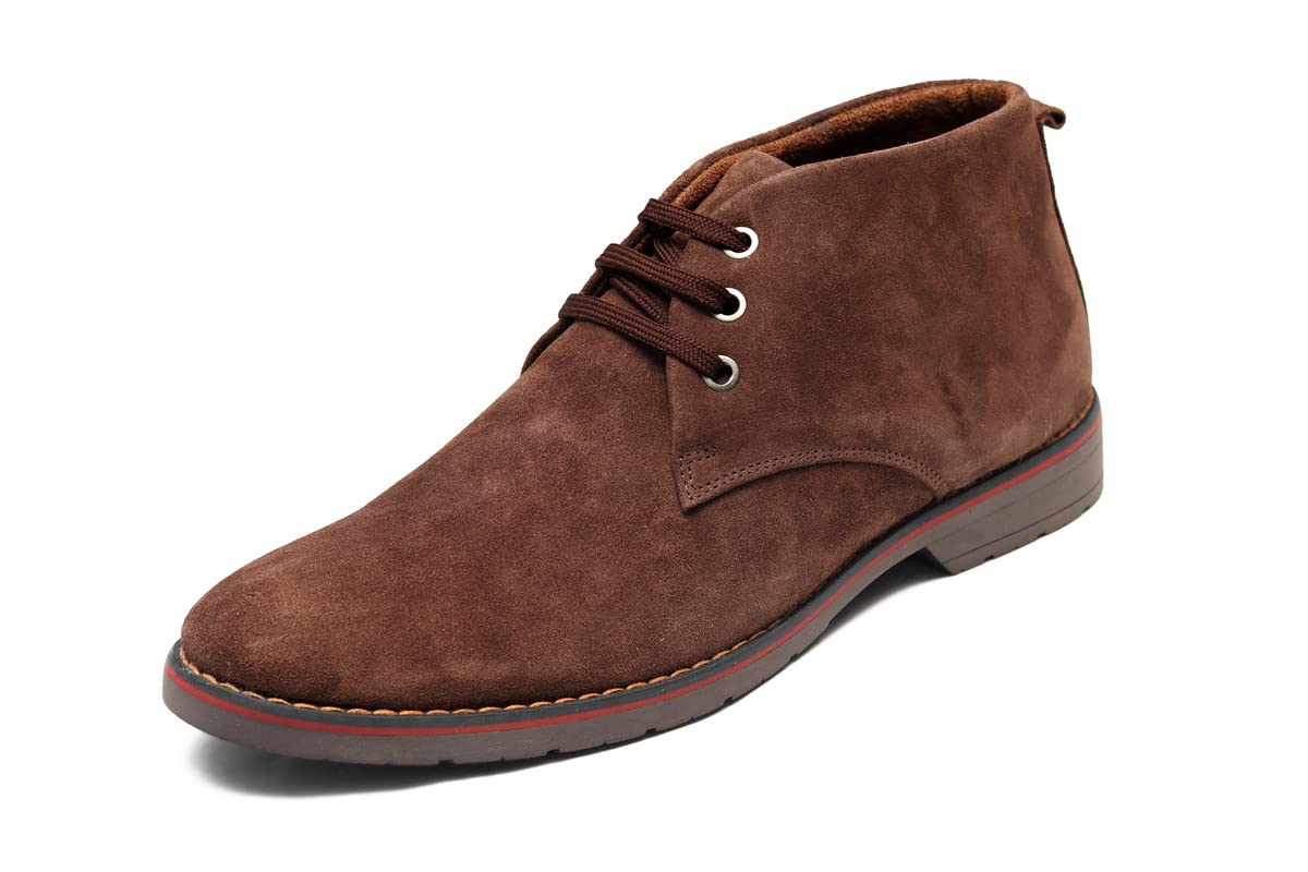 ARAMISH Men’s Suede Leather Lace Up Formal Ankle Chukka Boots ARAMISH Men’s Suede Leather Lace Up Formal Ankle Chukka Boots