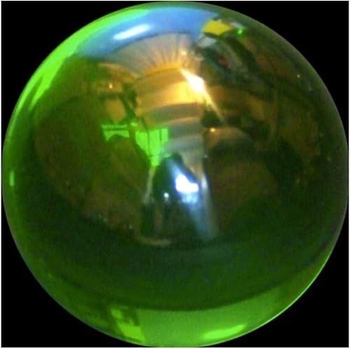 Miniatura 2 de Bolas acrílicas para malabares de contacto, actúa como un profesional (verde bosque, 2.94 pulgadas)