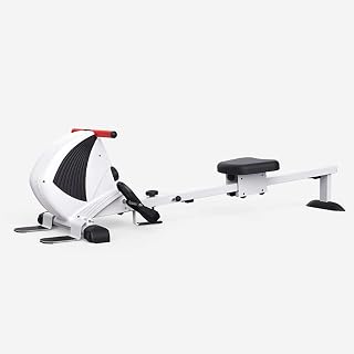Home Rowing Machine Rowing Machine Foldable Magnetic Rowing Machine 8 Adjustable Resistance for Aerobic Exercise Fitness Weight Lo(Physical Exercise)