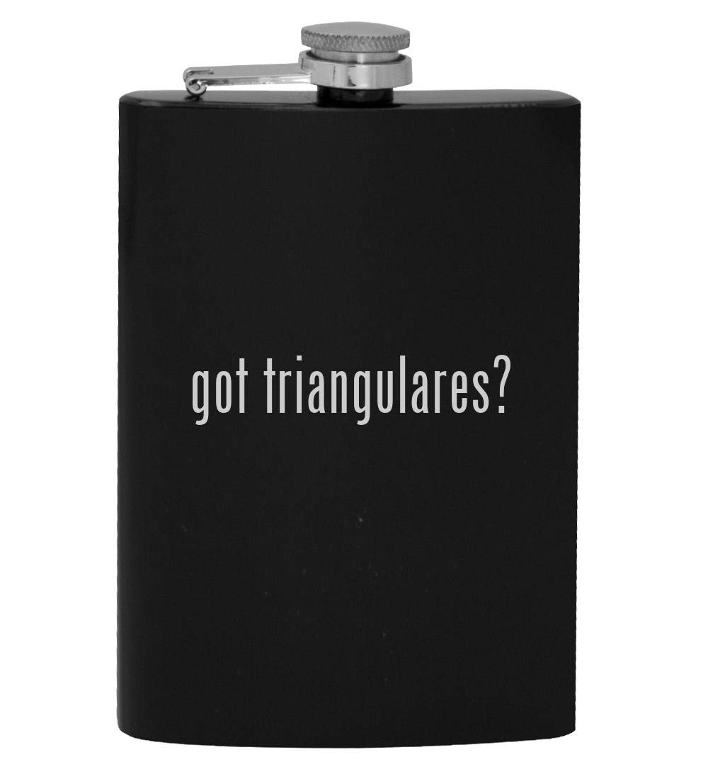 got triangulares? - 8oz Hip Drinking Alcohol Flask