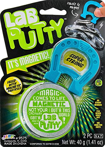 JA-RU Lab Putty Magnetic Putty for Kids (1 Pack) with Magnet 9575-1D