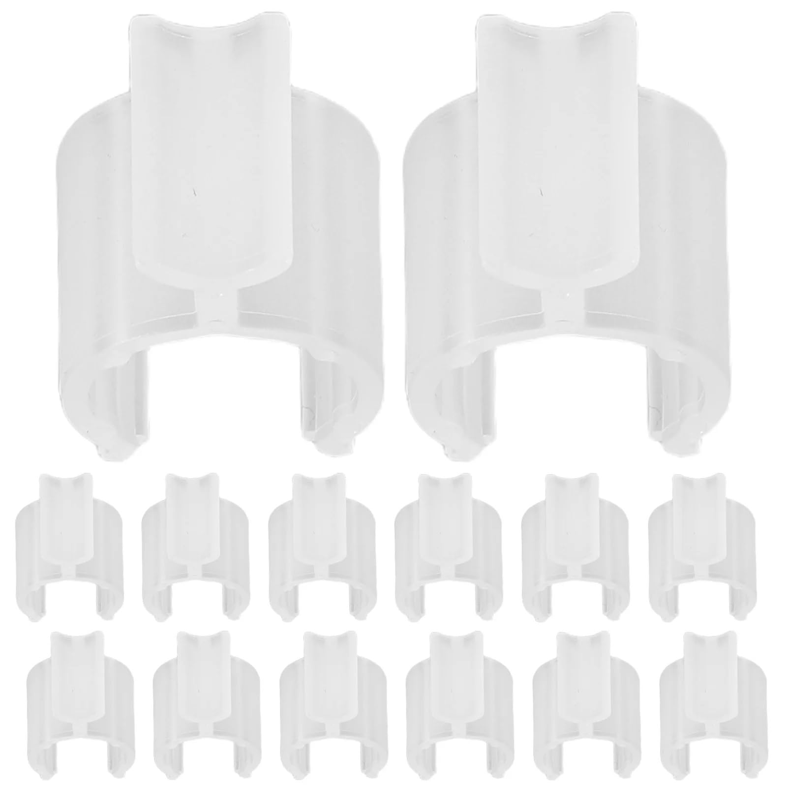 200pcs Portable Leakproof Plastic Dispenser Collar For Shampoo Lotion Makeup