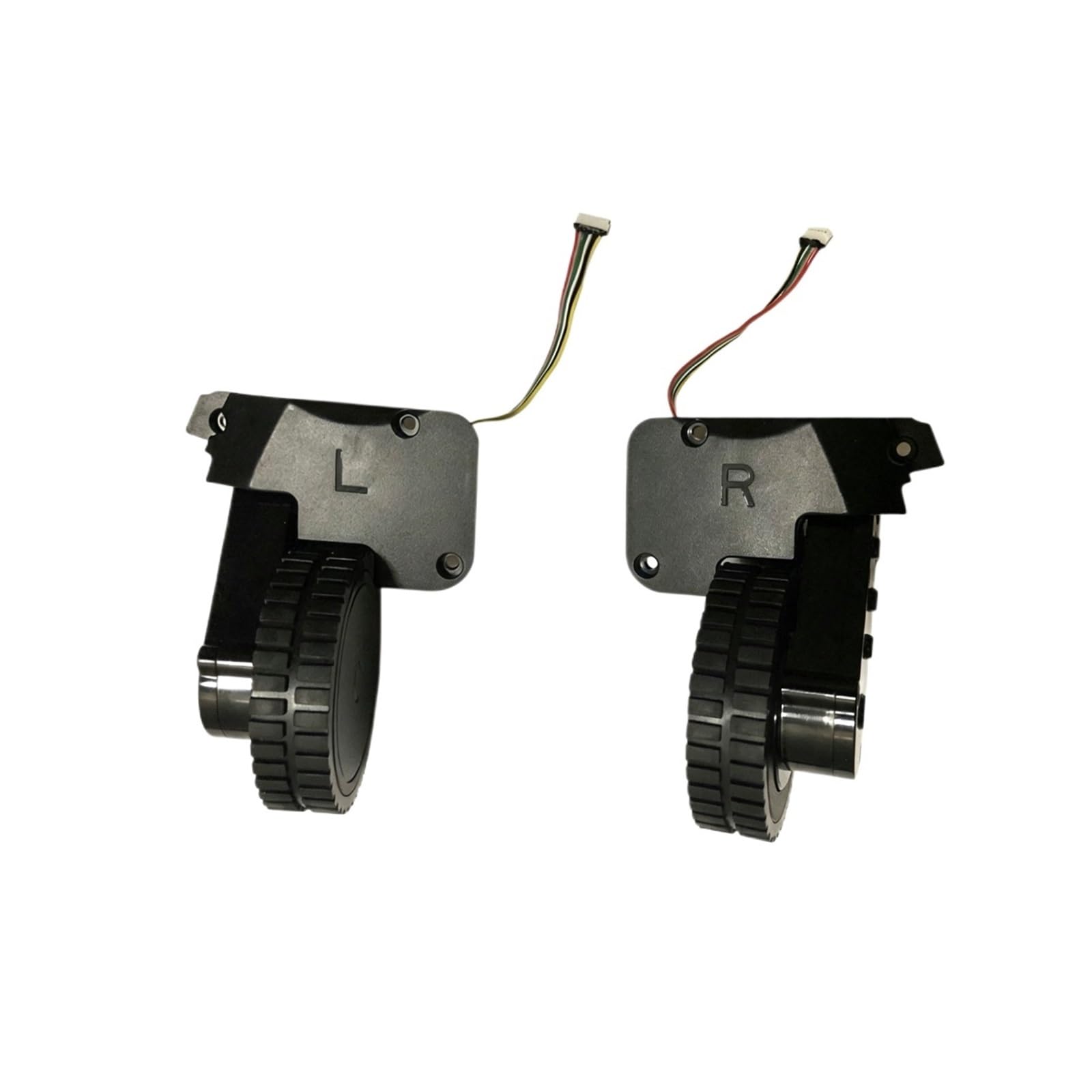 Genterun L+R Robot Vacuum Cleaner Wheel Motors Assembly,Compatible For Kabum,Smart 700/500 Robot Vacuum Cleaner Wheel Replament Acssories，Suitable For Various Surfaces(L+R)
