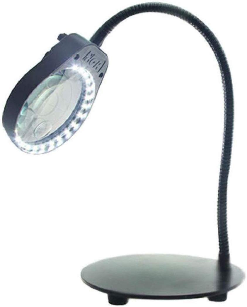 Lupa do ekranu Lupa biurkowa Lampa stołowa ze składanym elektronicznym szkłem powiększającym Odczyt konserwacji Duże powiększenie 5X-krotne Wspornik z możliwością ściemniania LED można dowolnie