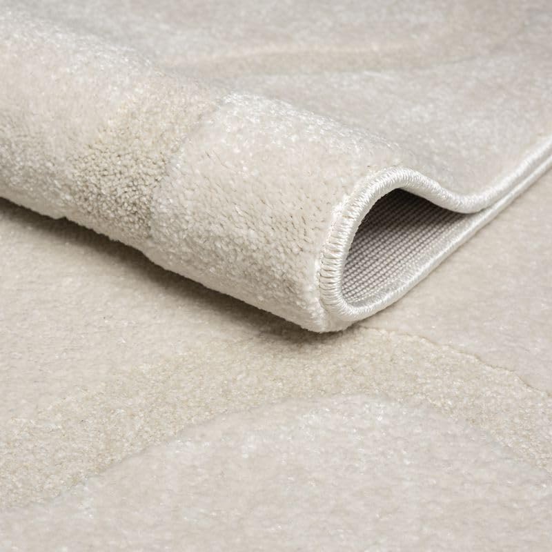 Tapete beige Abani 8' x 10' para sala y dormitorio miniatura 6