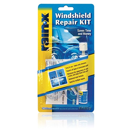 RainX Fix a Windshield Do it Yourself Windshield Repair Kit, for Chips, Cracks, Bulll's-Eyes and Stars (2)