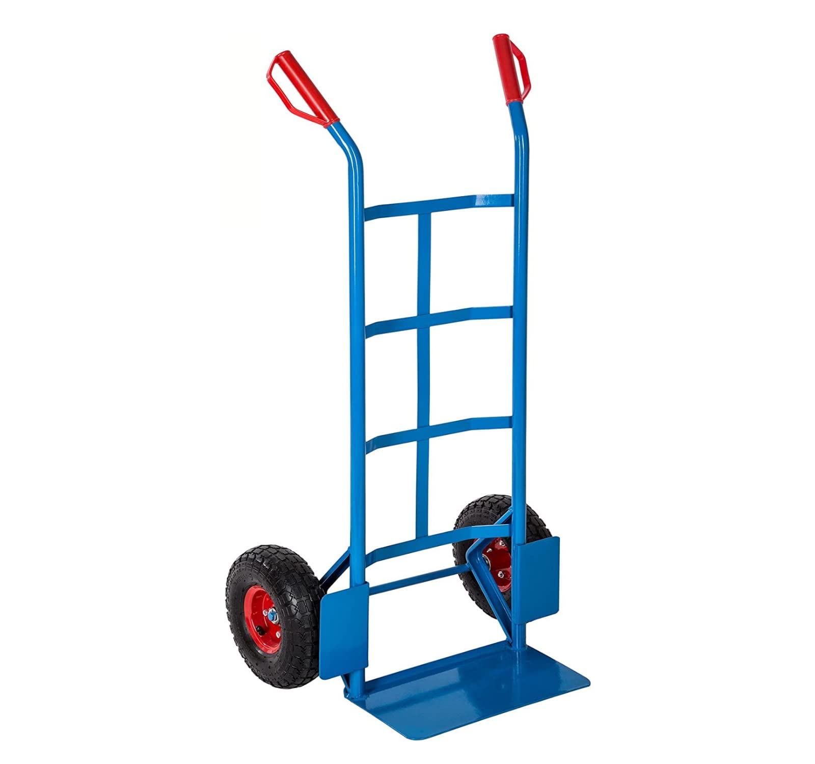 Hand trolley roof rack max capacity 200 kg in steel with pneumatic wheels | Hand Trolley luggage carrier carrier