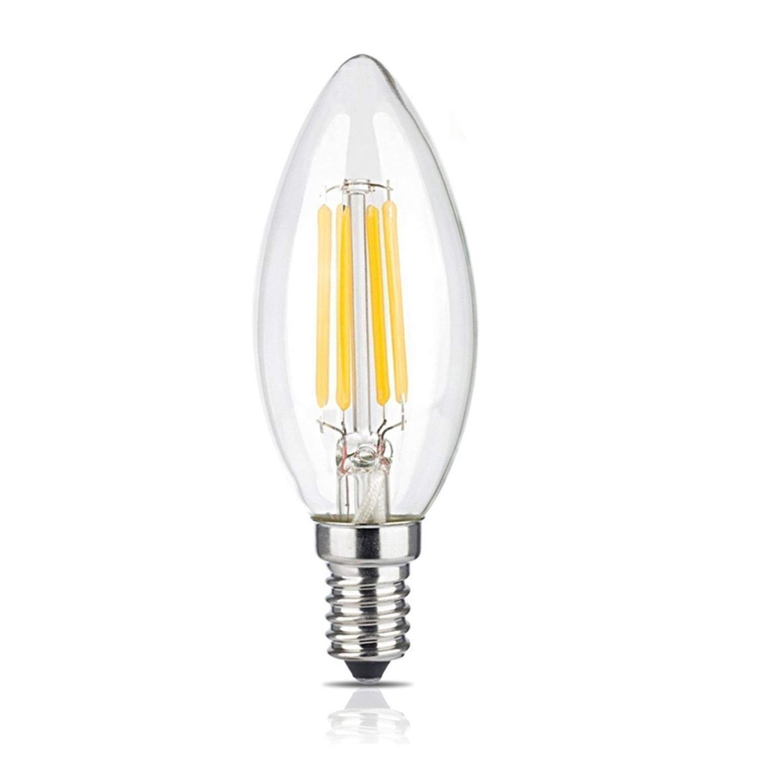 Buy BRIMAX LED Candelabra Bulbs, 4W 2700K Warm White Candle Light Bulbs