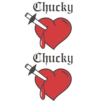 Temporary Tattoos, 10 PCS Heart Tattoos Sticker For Women, Halloween, Party, Costume,Cosplay