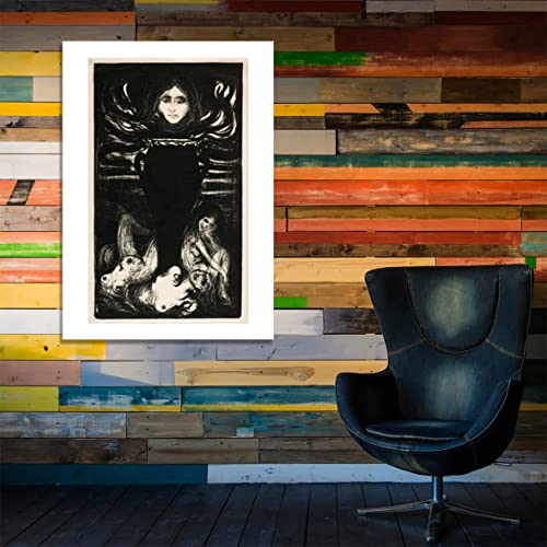 The Urn Edvard Munch | Grand poster mat pour une decoration murale unique