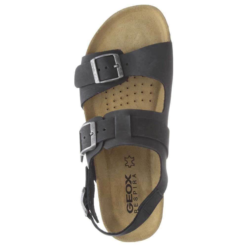 Geox U Sandal Ghita A, Sandalias para Hombre, Negro (Black), 40 EU