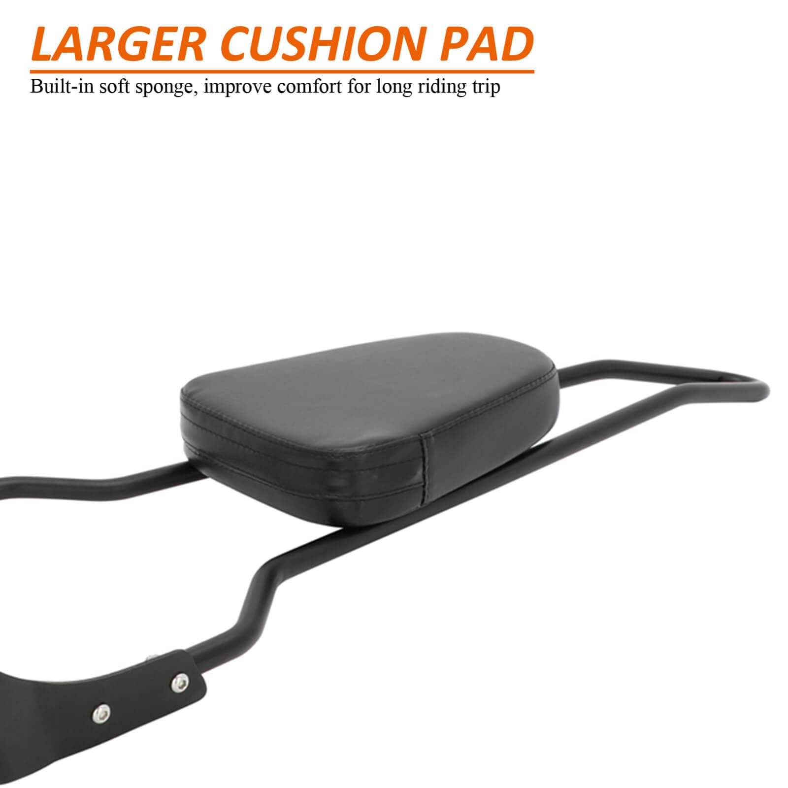 Amazon | 乗客トールシーシーバーリアバックレスト ヤマハ ビラーゴ