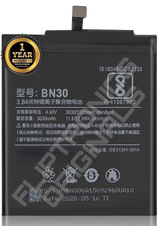Image of BN30 Battery for Redmi 4A / Mi 4A Battery with 1 Year Warranty** (DD77)