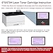 Kminoteh 070 Toner Cartridge Compatible for Canon 070 Toner Cartridge Compatible for Canon imageCLASS MF465dw MF462dw LBP246dw LBP247dw Printer (2 Pack)