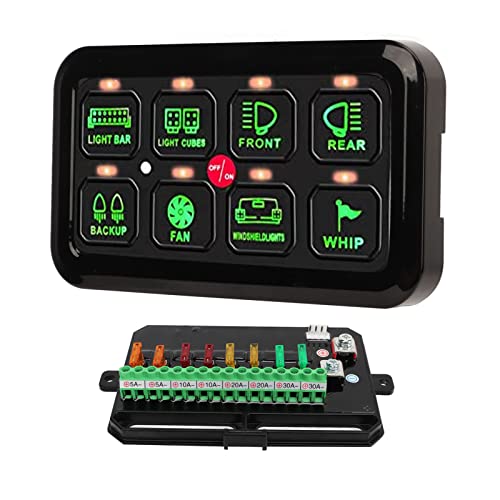 Panneau de commande tactile LED Dioche pour organiser les circuits électriques d'un ATV