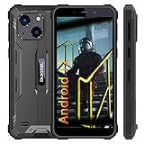 OUKITEL Téléphone Portable Incassable Débloqué WP20, Android 12 IP68 Smartphone Antichoc, Batterie 6300mAh, 20MP Dual AI Caméra, Helio A22 4GB 32GB, 5,93'' HD+, 4G Dual SIM, GPS, Face ID, Noir