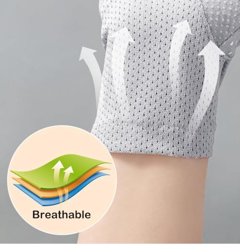 INOGIH Women Sunblock-Fingerless Gloves UV-Sun-Protection Driving Non-Slip Outdoor Gloves for Women Girls