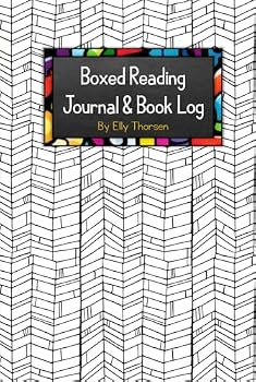 Boxed Reading Journal and Book Log: 6x9 Inch Format