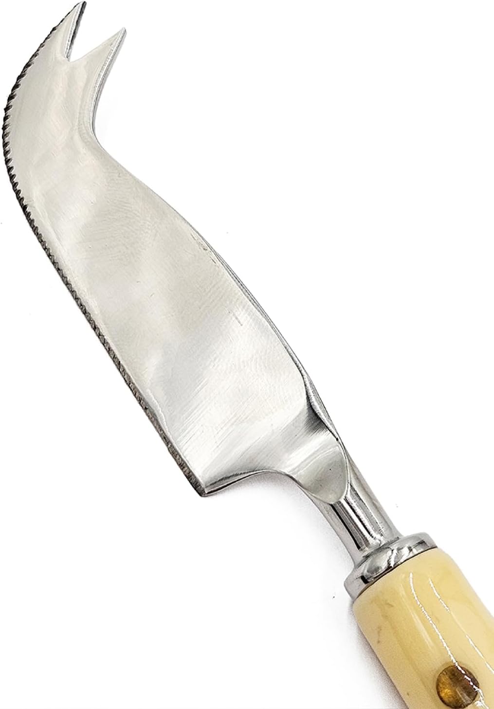 S/3 Cheese Servers Set with Resin Handles - Multicolor Steel Servers for Dinner Parties