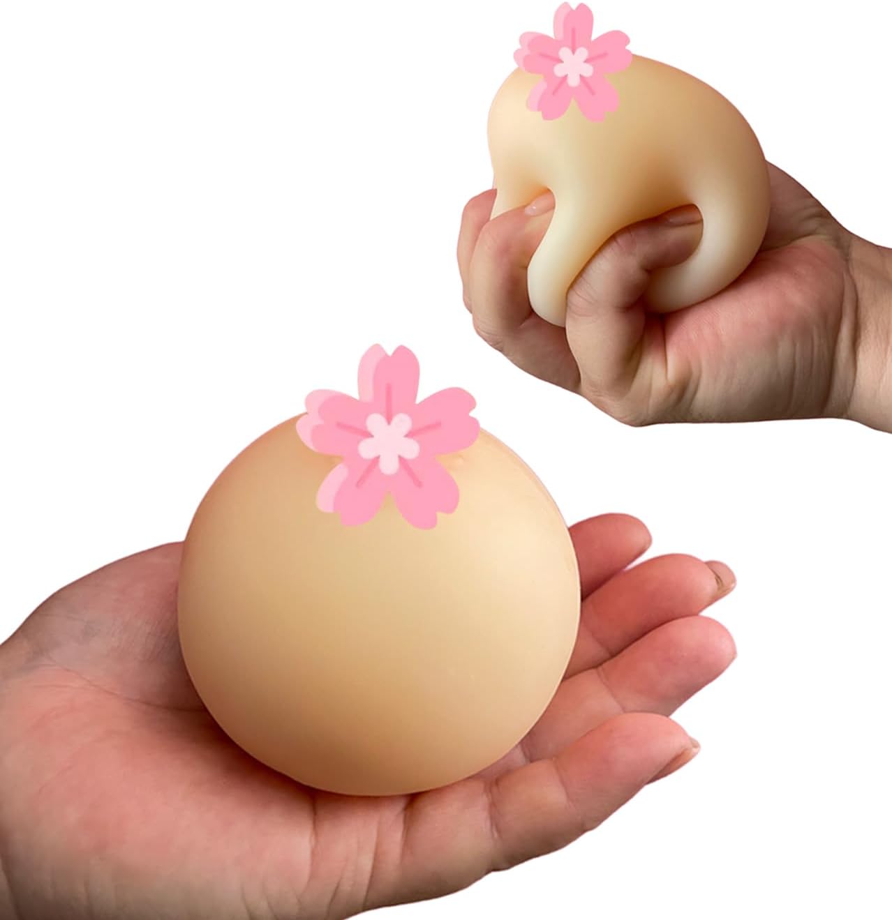 Squeeze Stress Ball Squishy Toy – Funny Tricky Fake Ball for Him