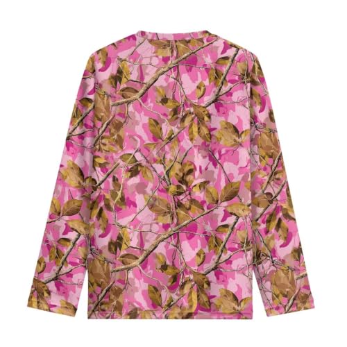 Image of Long Sleeve Shirts for Girls Casual Crewneck Tops Fall Winter Outfits for 3-16 Years Old