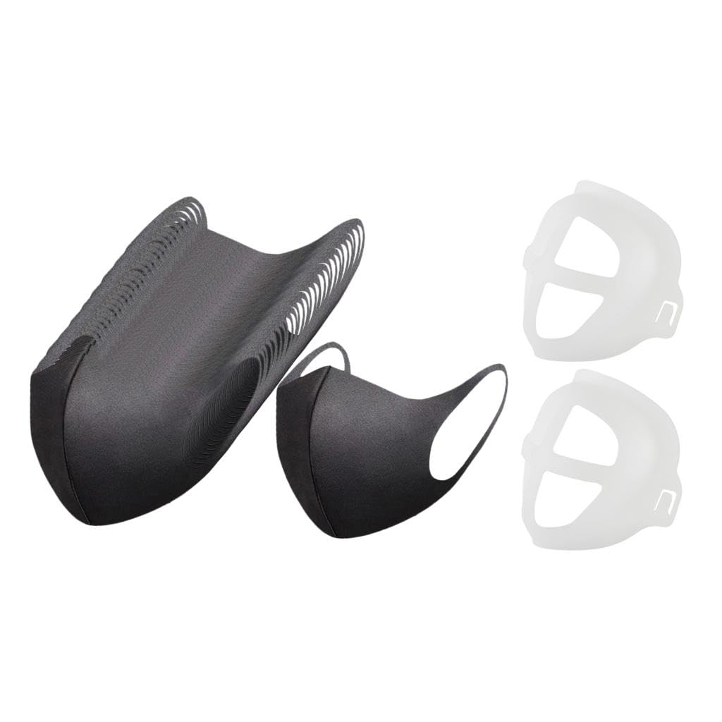zoomella 30pcs Pollution Mask Washable Mask with Earloop Breathing Support Bracket-picture-20