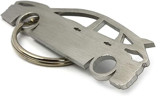 Miniatura 3 de Llavero de silueta para llavero Focus RS MK3 MKIII, Acero inoxidable