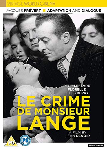 Le Crime De Monsieur Lange [Dvd] [2018]
