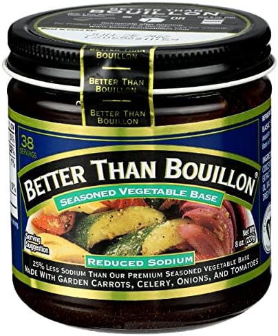 Better Than Bouillon Reduced Sodium Seasoned Vegetable Base, 8 oz