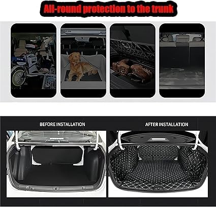 Autolaarsbeschermer voor honden, voor BMW 3er Touring Wagon M3 318i 318d 320i 320d 320e kofferbakbekleding met bumper en zijbescherming, waterdichte antislip
