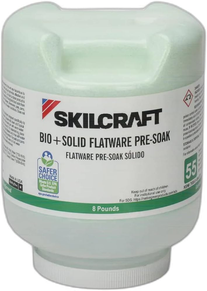 AbilityOne® - NSN6949778 - Bio+ Flatware Pre-soak