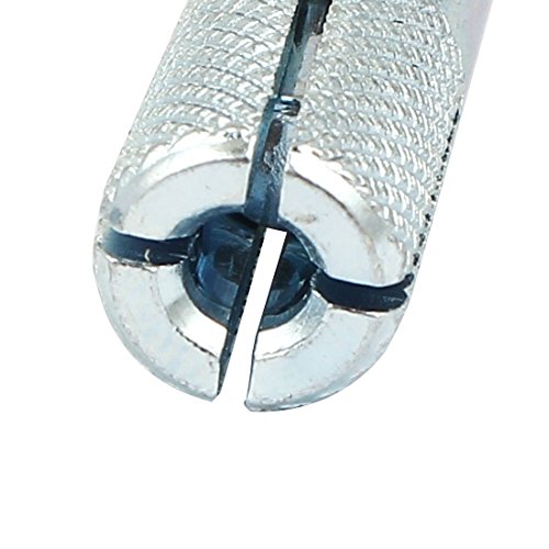 sourcingmap M8 x 30mm Female Threaded Expansion Bolt Sleeve Anchors Tool 10 Pcs, Silver Tone - Image 3