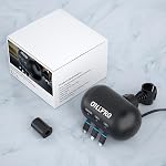 Multi Car Retractable Backseat 3 in 1 Car Charging Station Box Compatible with All Phones | iPhone | Samsung | Android | Share Ride Customer Charging Dock Attach to Headrest