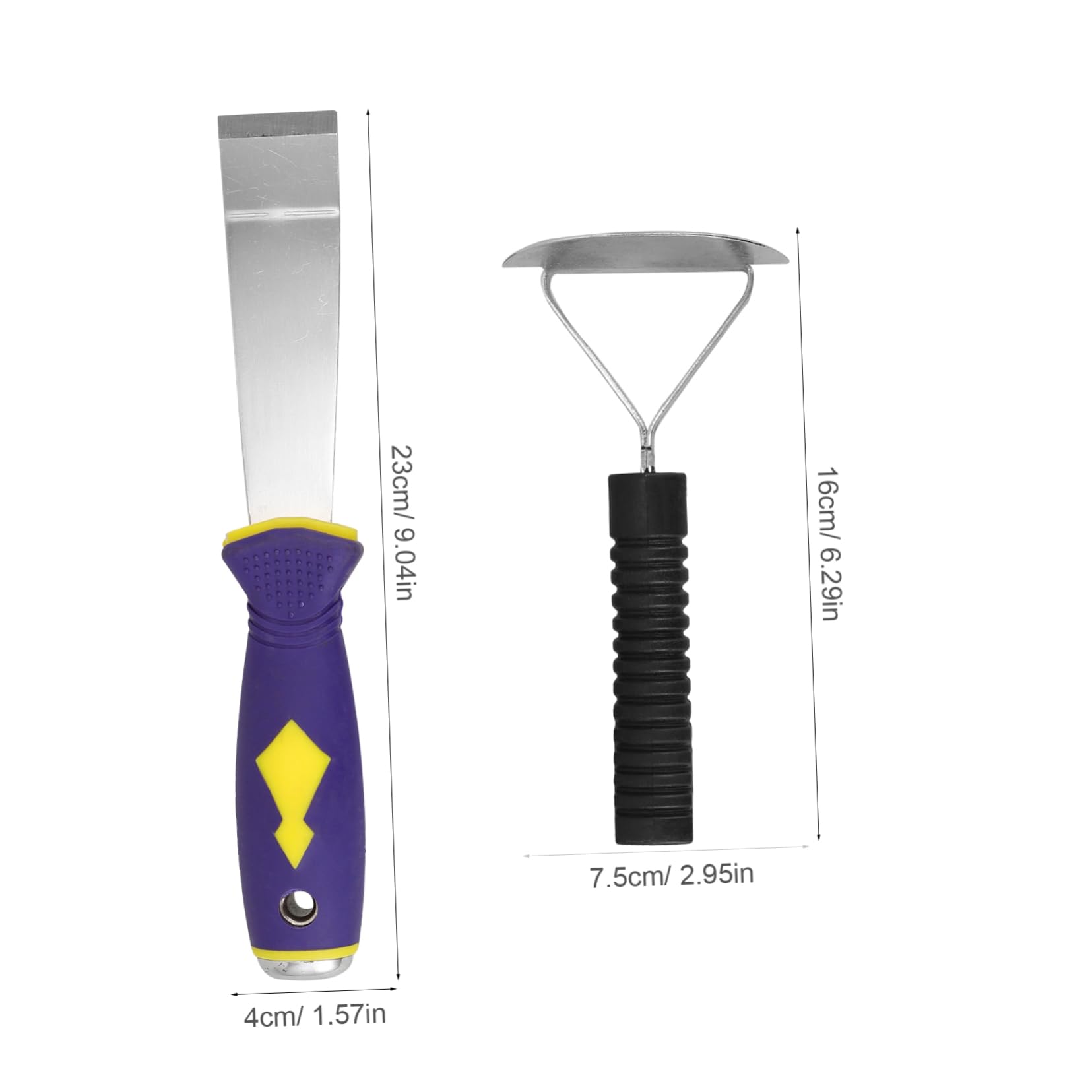 Cabilock Complete Tire Repair Kit Wheel Weight Removal Tool Balance Scraper Tire Liner Tool Auto Repair Set Lightweight Versatile