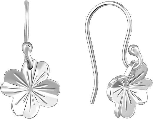 GIVA 925 Silver Petals Earring | Gifts for Girlfriend, Gifts for Women and Girls |With Certificate of Authenticity and 925 Stamp | 6 Month Warranty*