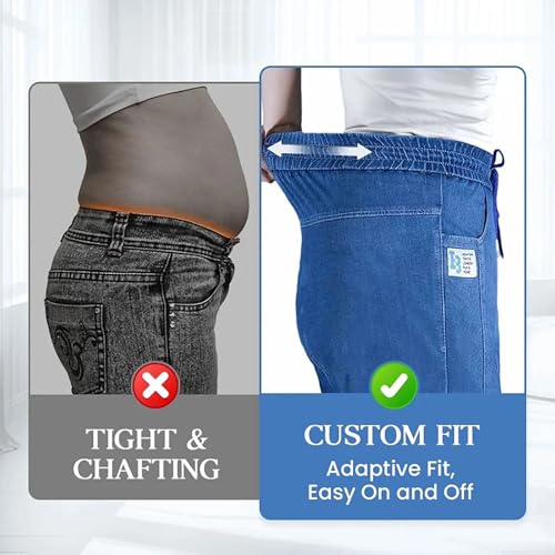 Comfijeans - High Waist Ultra-Stretch Mom Jeans, Comfyjeans for Women Stretch Petite High Waisted Jeans3