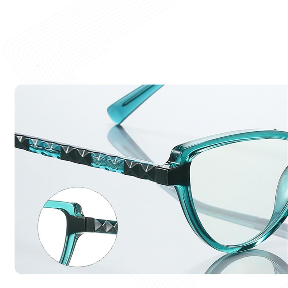 Damskie oprawki do okularów w kształcie kocich oczu. Okulary