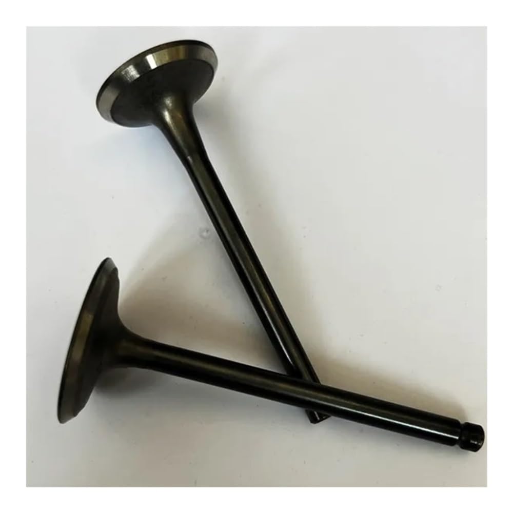 Set di valvole di aspirazione e scarico da 1 paio adatto for scarico di aspirazione di aspirazione di ingresso del generatore di motore EX40 I4 E4