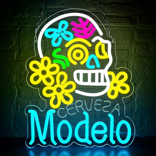 Image of Beer Neon Sign for Wall Decor Dimmable Beer Neon light for Bedroom Bar Led Business Signs Suitable for Man Cave Home Bar Pub Party Store Bistro Birthday Gift Christmas Decor Size 14.9*11.8In(ZYLD283)
