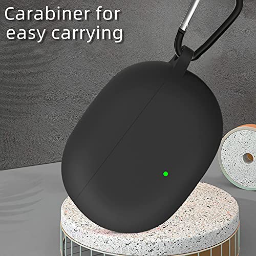 Beschermhoes voor Beats Studio Buds Case Cover met Clip, Siliconen Case Sleutelhanger Compatibel met Studio Buds… - Afbeelding 7