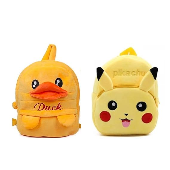 School Bag for Kids/Girls/Boys/Children Plush Soft Bag Backpack